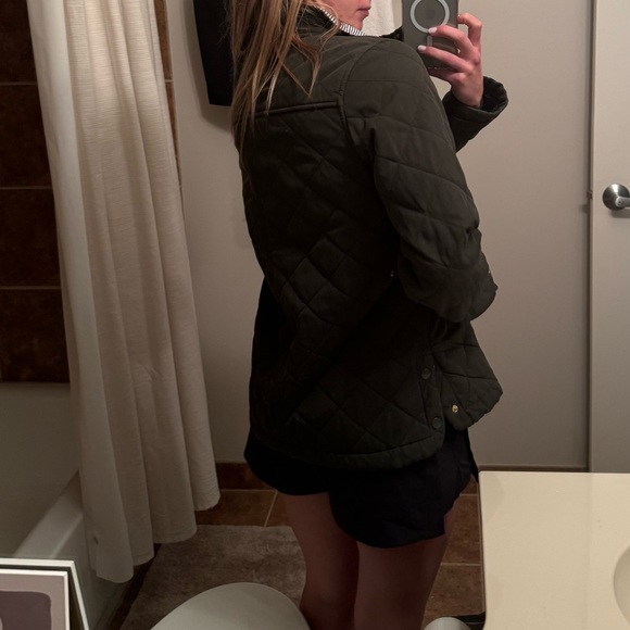 Vineyard Vines Olive Barbour Jacket - Picture 7 of 7